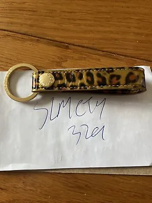 £80.93 • Buy New Marc Jacobs Key Loop Ring Key Chain Leopard In Hand Ships Now Rare