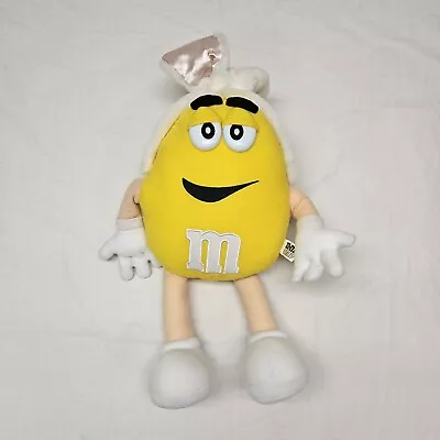 Mars M&M Yellow Guy W/ Bunny Headband Ears 18 Inch Plush Stuffed Toy  • $19.99