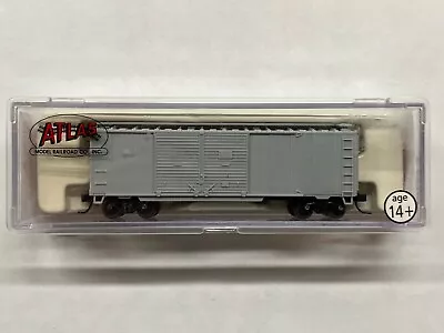 Atlas Trainman 38800 40' Double Door Box Car Undecorated N-Scale Fast Shipping • $12.50