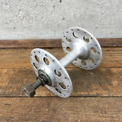 Vintage Campagnolo Front Hub High Flange 36 Hole 36h Nutted Track Nut Tipo • $159.99