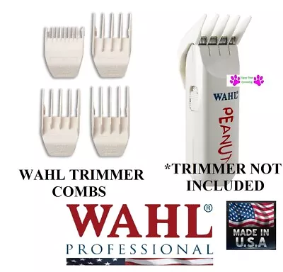 Wahl ATTACHMENT GUIDE COMB SET Fit PEANUTNEOBERETSterling BULLET MAG Trimmer • $23.97