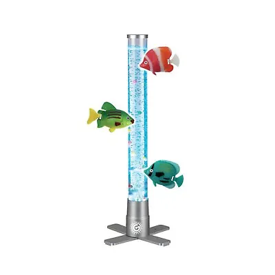 £19.50 • Buy LED Bubble Lamp Fish RGB Colour Changing 60 Cm Tower Tube Water Sensory Lighting