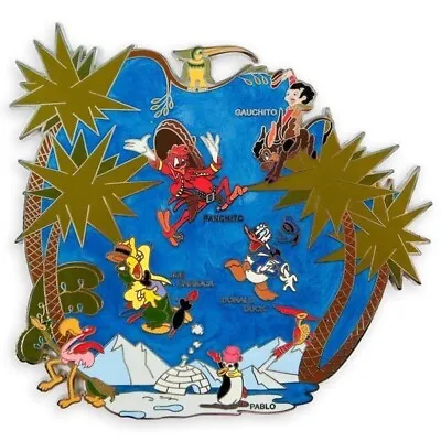 £59.95 • Buy The Three Caballeros 75th Anniversary Jumbo Pin – Limited Edition