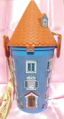 Moomin Valley Park Limited Popcorn Bucket Case Cart House Japan Used Excellent  • $51.99