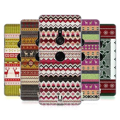 $23.05 • Buy Head Case Designs Knitted Christmas Hard Back Case For Sony Phones 1