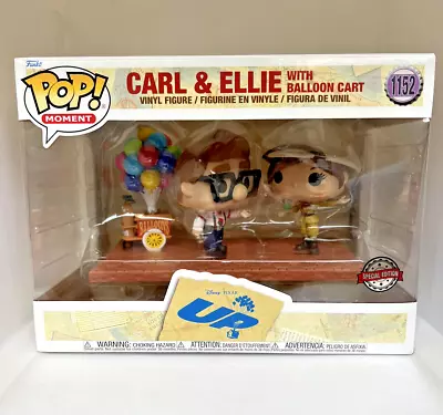 £44.99 • Buy Funko POP Disney UP Carl & Ellie With Balloon Cart 1152 Vinyl Collectable NEW UK