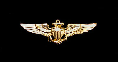Us Navy Usn Aviator Pilot Wings; Dress Miniature • $10.95