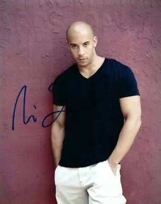 Vin Diesel Signed 8x10 Autographed Photo Picture With COA • $57.33