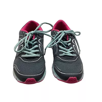 Polo Ralph Lauren Women’s Sneakers.  Gray/Silver/Aqua/White/Pink.  Size 8.5 • $22