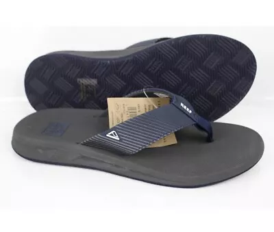 Reef Men's Phantom II Flip Flops - Grey/Navy NWT • $28