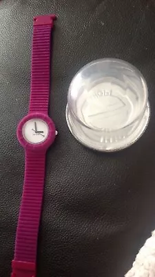 House Clearance New Italian HIP HOP Watch - PURPLE White Face  • £19.95