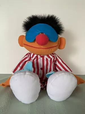 1996 Tyco Sesame Street Sleep & Snore Ernie Talking & Singing Doll • $13.95