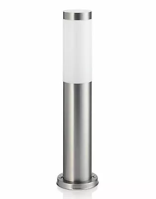 Auraglow Stainless Steel Outdoor Garden Path Post Light • £17.85