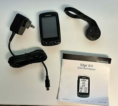 Garmin Edge 810 GPS Bike Computer Cycling Navigation + Bluetooth WORKS W/ Extras • $84.99