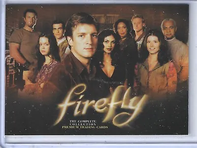 Firefly The Complete Series P-1 General Promo Card Inkworks P1 SFC • $2.99