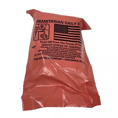 24hr Humanitarian MRE Daily Ration HDR Menu 4 • $13.99