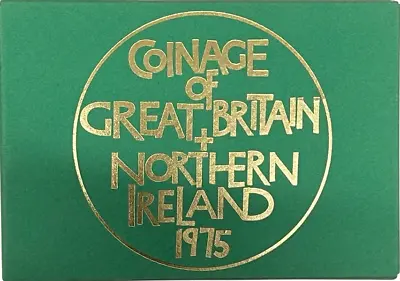 1975 Royal Mint Coinage Of Great Britain And Northern Ireland Proof Coin Set • £19.99