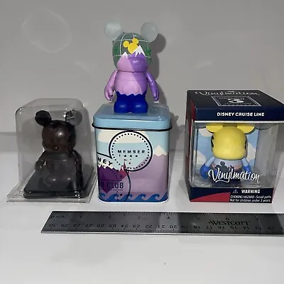 DISNEY Vinylmation Collectable 3 Items  2New  In The Box 1 Opened  #12 • $8