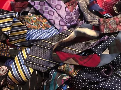 Lot 250 Pc Neckties Quilting Craft Wear Mix Multicolor Modern Vintage Lots • $137.99