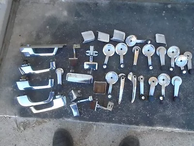 Vintage Car Truck Door Window Handles Huge Lot Antique Rat Rod 33 Pcs • $45