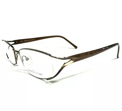 Marius Morel Eyeglasses Frames 1538M IM131 Brown Rectangular Full Rim 51-18-135 • $49.99