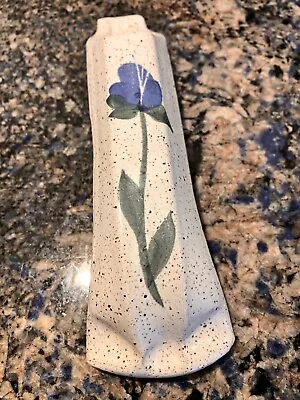 Unbranded Not Signed Pottery Stoneware 7  Wall Pocket Vase • $9.95