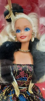 Barbie Golden Winter Doll Limited Edition 1993 Vintage Mattel 10684 • $18.99