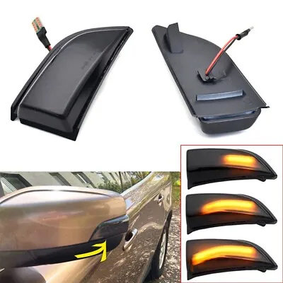 For 2008-14 Volvo XC60 LED Dynamic Turn Signal Side Mirror Light Indicator Amber • $20.99