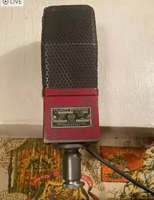 RCA PB-90 Velocity Ribbon Microphone PB-90A2 MI-4000-AF Vintage Rare PB90 #2456 • $3000