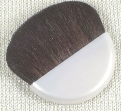 $12 • Buy MARY KAY Silver Round Brush Sable Bristles For Foundation Blush