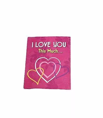 Mini Book  I Love You This Much Blue Mountain Arts  2.75  X 3.25  Words Of Love  • $6