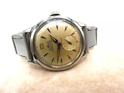 Vintage Rare Mido Multifort SuperAutomatic Powerwind Cal 916P Swiss Watch Repair • $199.99