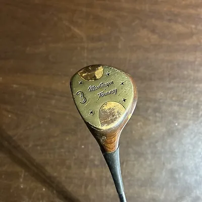 Vintage MacGregor Tourney 3 Wood Lefty Golf Club. • $40