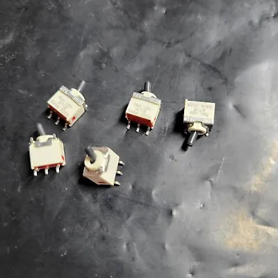 (5PCS) C&K GT13MCBE GT13MV3BE Micro Mini  SWITCH TOGGLE SPDT 0.4VA 20V NEW $15 • $15