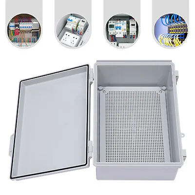 Waterproof Electrical Junction Box ABS Plastic Outdoor Project Enclosure Case • $58