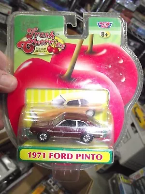 Motormax Fresh Cherries 1/64 1971 Ford Pinto Brown NIB • $1.25