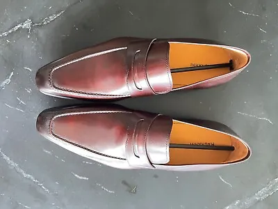Magnanni Penny Loafer Brown (cognac) Size 13 • $114