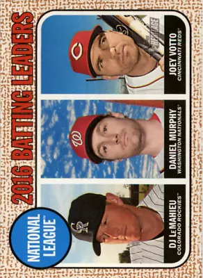 2017 Topps Heritage Baseball Card Pick (Base) 1-250 • $0.99