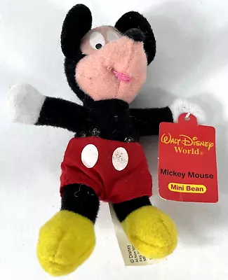 Vintage: 2001 Kellogg’s Walt Disney World Mini Bean Mickey Mouse • $7.15