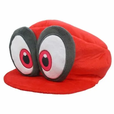Super Mario Bros Odyssey Cappy Plush Hat Cosplay Red Cap Costume Halloween Gift • $11.99