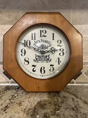 Vintage Jack Daniels Old No. 7 Old Time Tennessee Whiskey Wall Clock-Tested • £46.21
