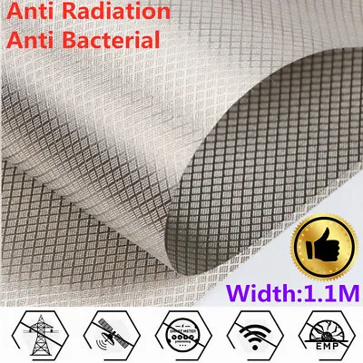 £11.99 • Buy Electromagnetic Shielding Fabric EMF EMI Protection Blocking RFID Anti Radiation