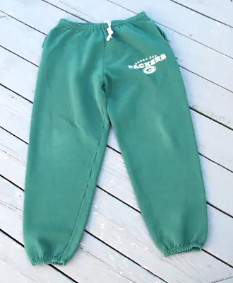 Green Bay Packers  Vintage Lee Sport Men's Size Large Sweatpants  Green NFL 2000 • $35