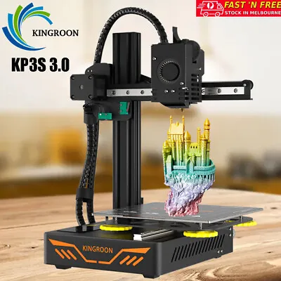 $229.99 • Buy Kingroon KP3S Upgraded FDM 3D Printer Resume Printing DIY Kit Official AU Stock