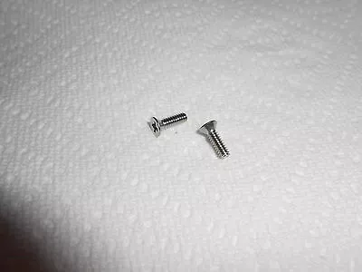 (2) SEEBURG Stainless SCREWS HOLDS STEREO CARTRIDGE TO TONEARM • $2.50