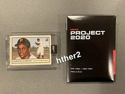 Topps Project 2020 Card #78 - 1955 Roberto Clemente By Oldmanalan PR / 8610 • $6.15