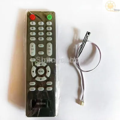 Remote Control And IR Receiver For M.NT68676 LCD Controller Board • £9