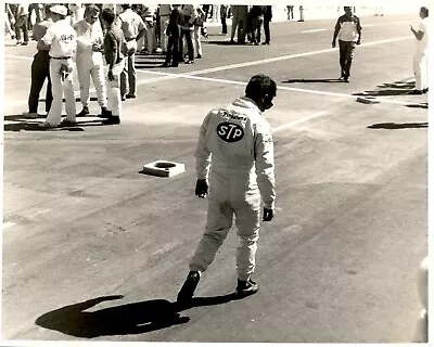 LD357 Orig Darryl Norenberg Photo CALIFORNIA 500 RACE CAR DRIVER FIRESTONE STP • $20