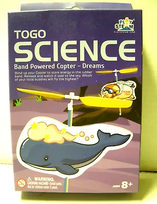 Play Steam To Go Science Band Powered Dreams Copter Ages 8+ Brand New • $11.99