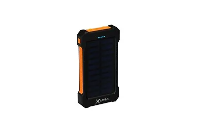 Xlayer Powerbank Plus Solar External Battery For Smartphone And Tablet • £22.99